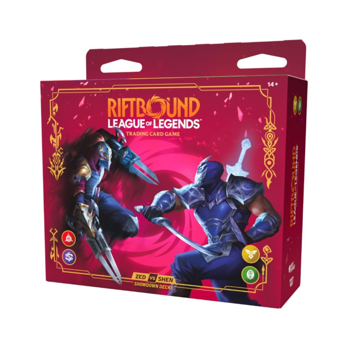 Riftbound: League of Legends TCG: Vendetta: Vendetta Zed vs Shen Display(Pre-Order)