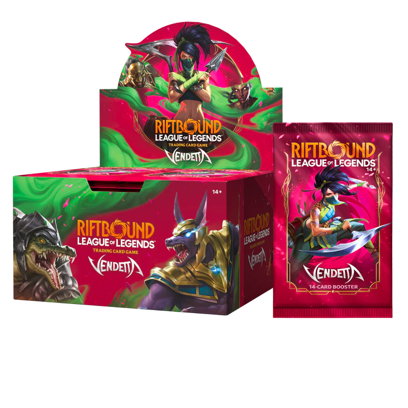 (Riftbound: League of Legends TCG: Vendetta: Booster Display Pre-Order)