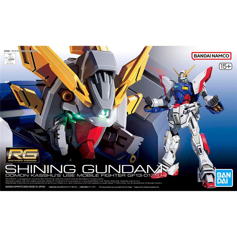 (C) Bandai Hobby RG #42 SHINING GUNDAM(2025) 1/144