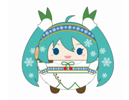 (C) Plush *Jp Maru Snow Miku GN Cher