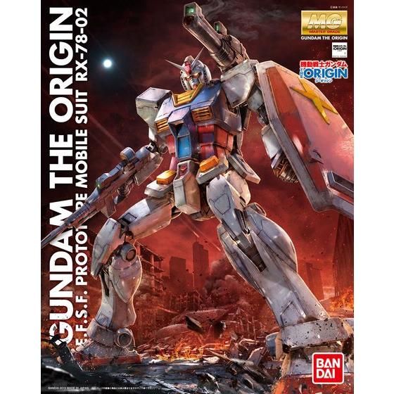 (C) Bandai Hobby MG The Origin RX-78-2 Gundam (2015) 1/100