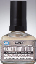 Gsi Creos Mr.Hobby WC04 Mr. Weathering Color Sandy Wash (40 ml)