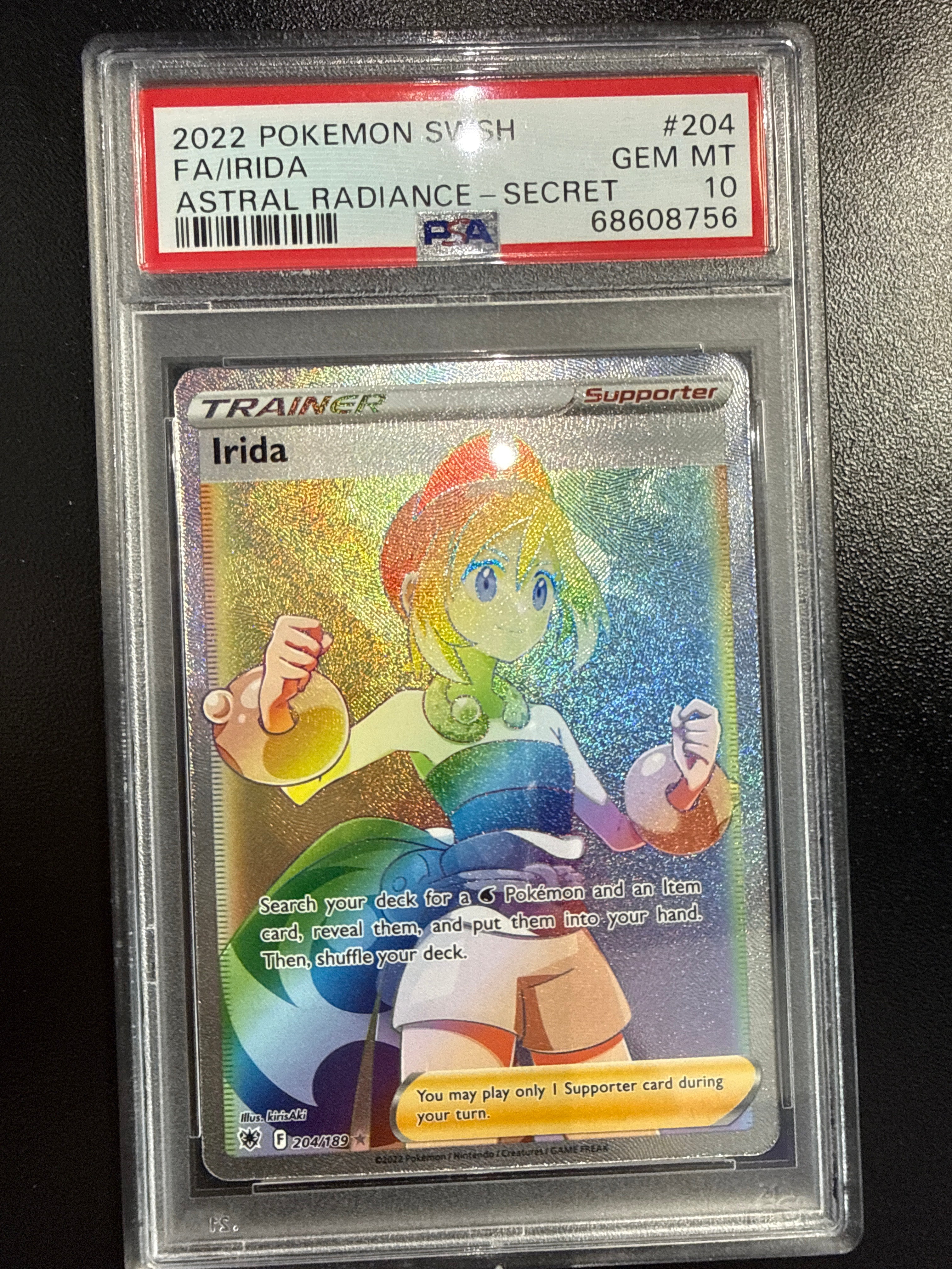 PSA 10 Irida	204