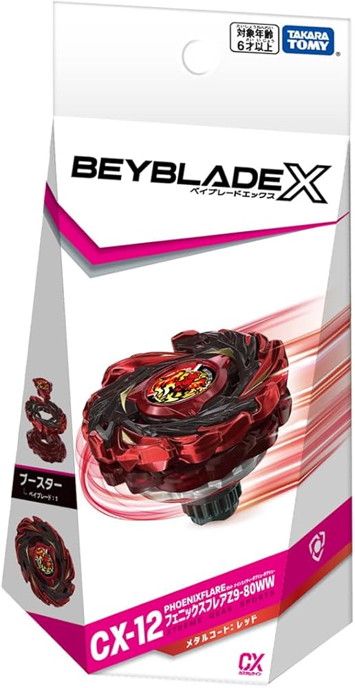 Takara Tomy Beyblade X CX-12 Phoenix Flare Z9-80WW