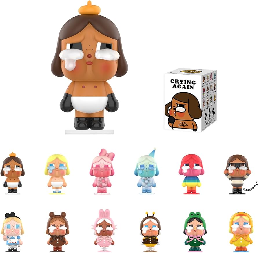 POP MART CRYBABY Crying Again Series Figures Blind Box