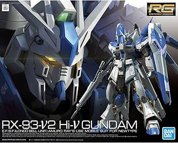 Char's Counterattack Beltorchika Children 36 Hi-Nu Gundam RG 1:144 Scale Model Kit