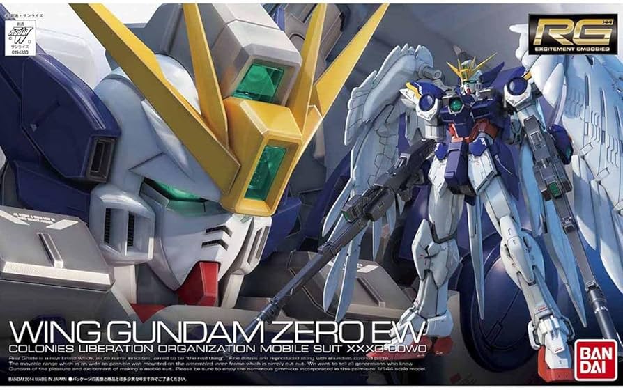 Bandai Hobby RG #17 XXXG-00W0 Wing Gundam Zero EW (2014) 1/144