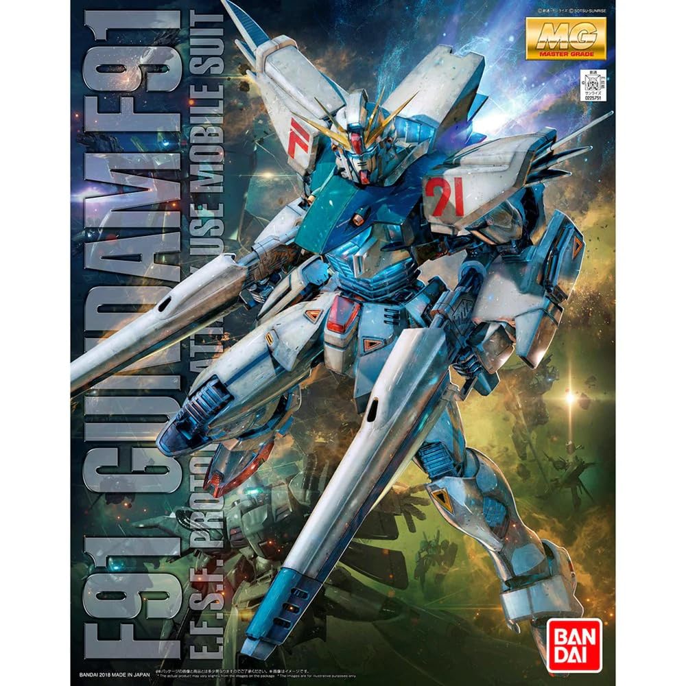 (C) Bandai Hobby MG 1/100 GUNDAM F91 Ver.2.0 (2018)