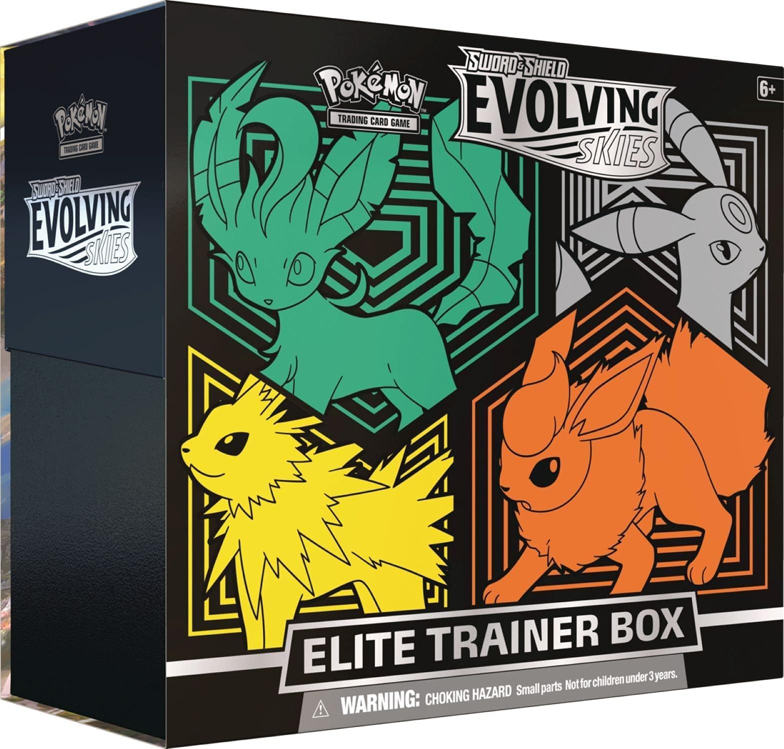 Pokemon Trading Cards: SAS7 Evolving Skies Elite Trainer Box (Umbreon)