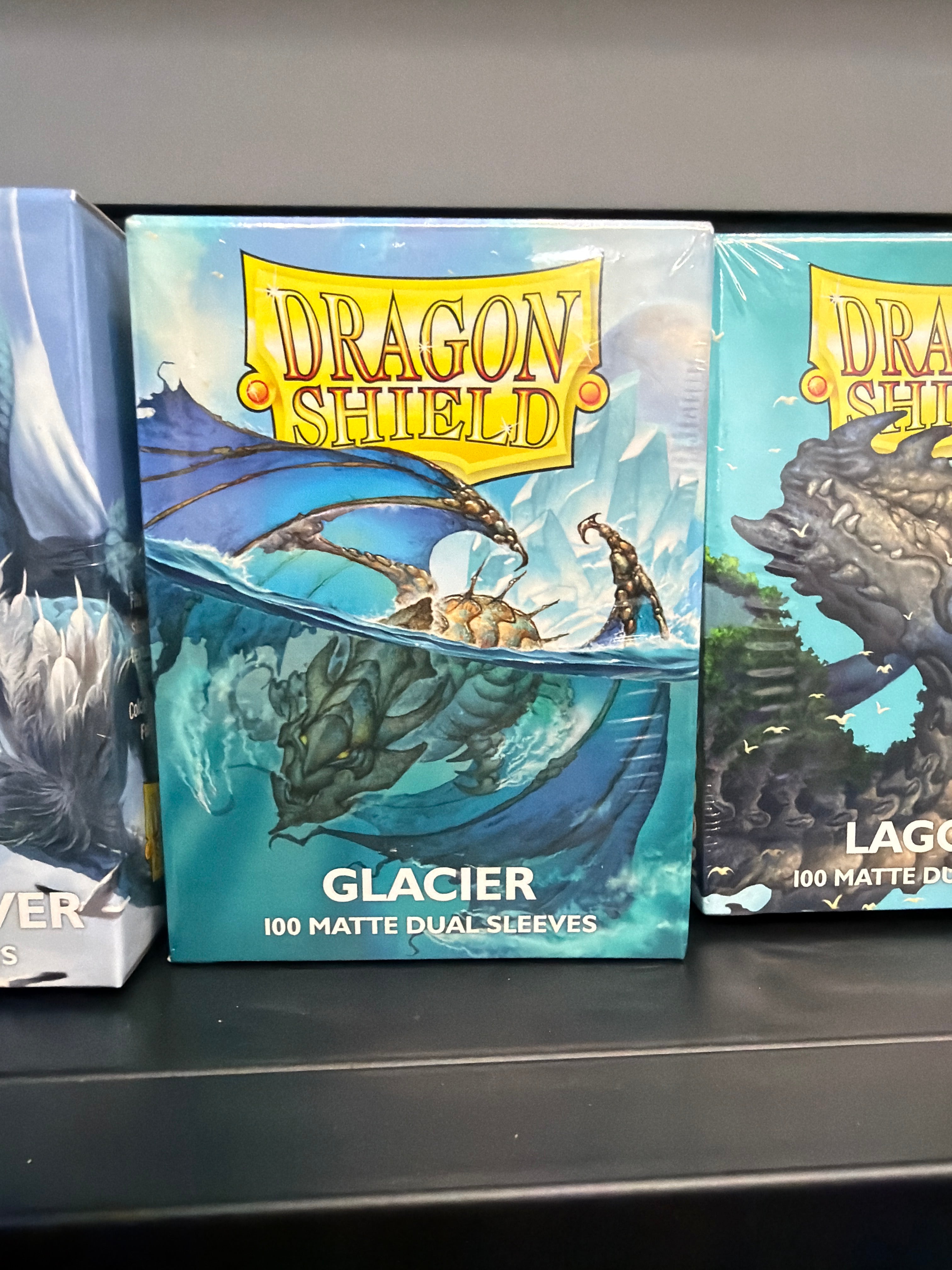 Glacier Dragon Shield Matte Dual Sleeves