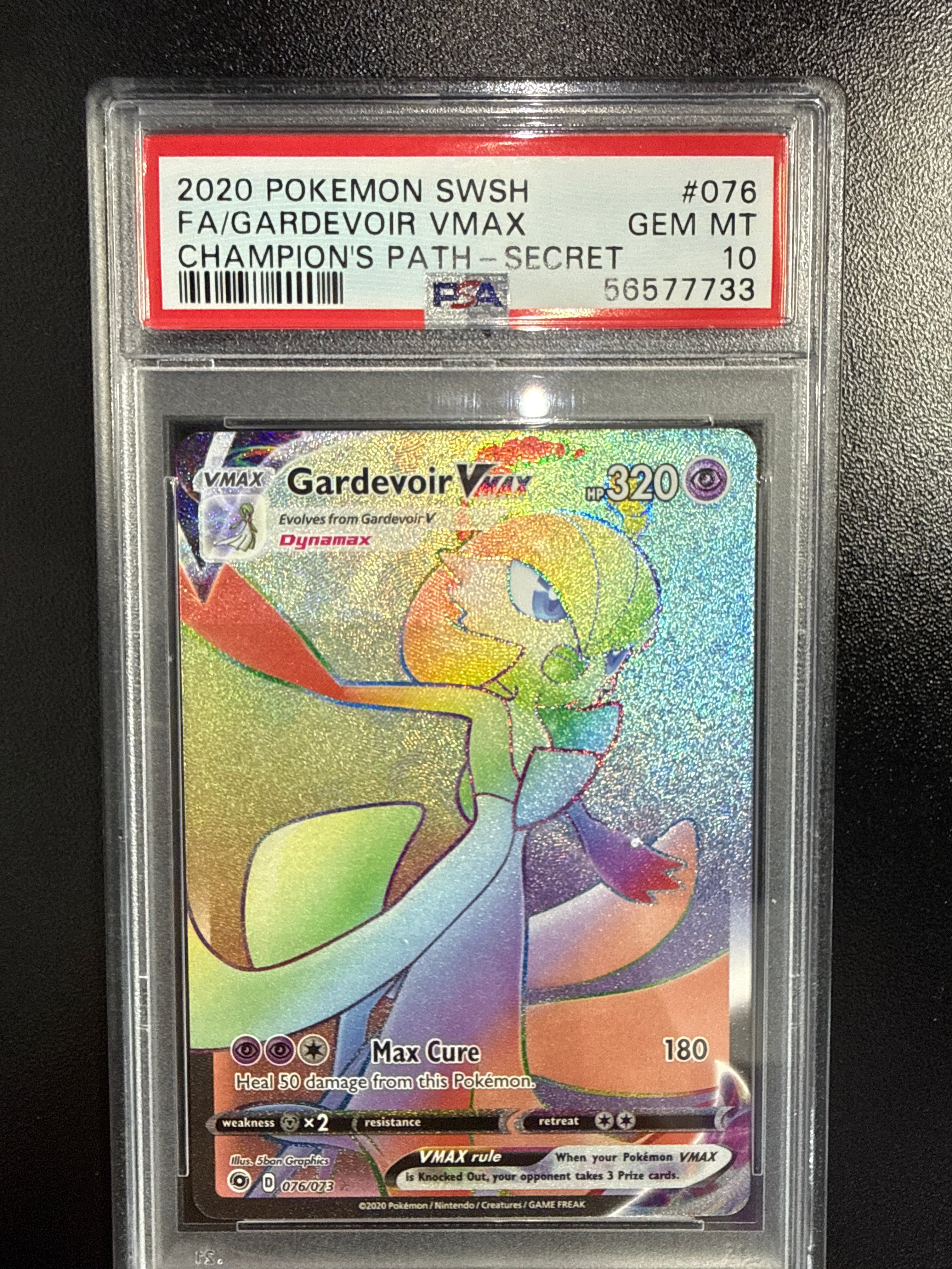 PSA 10 Gardevior VMAX	76
