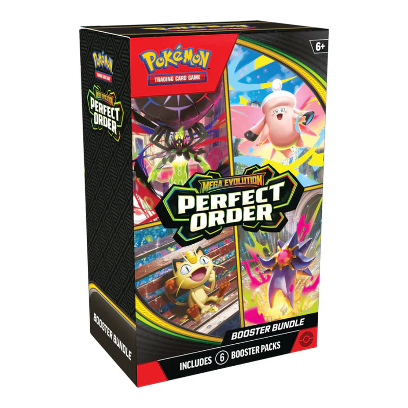 Pokemon TCG: Mega Evolution Perfect Order Booster Bundle