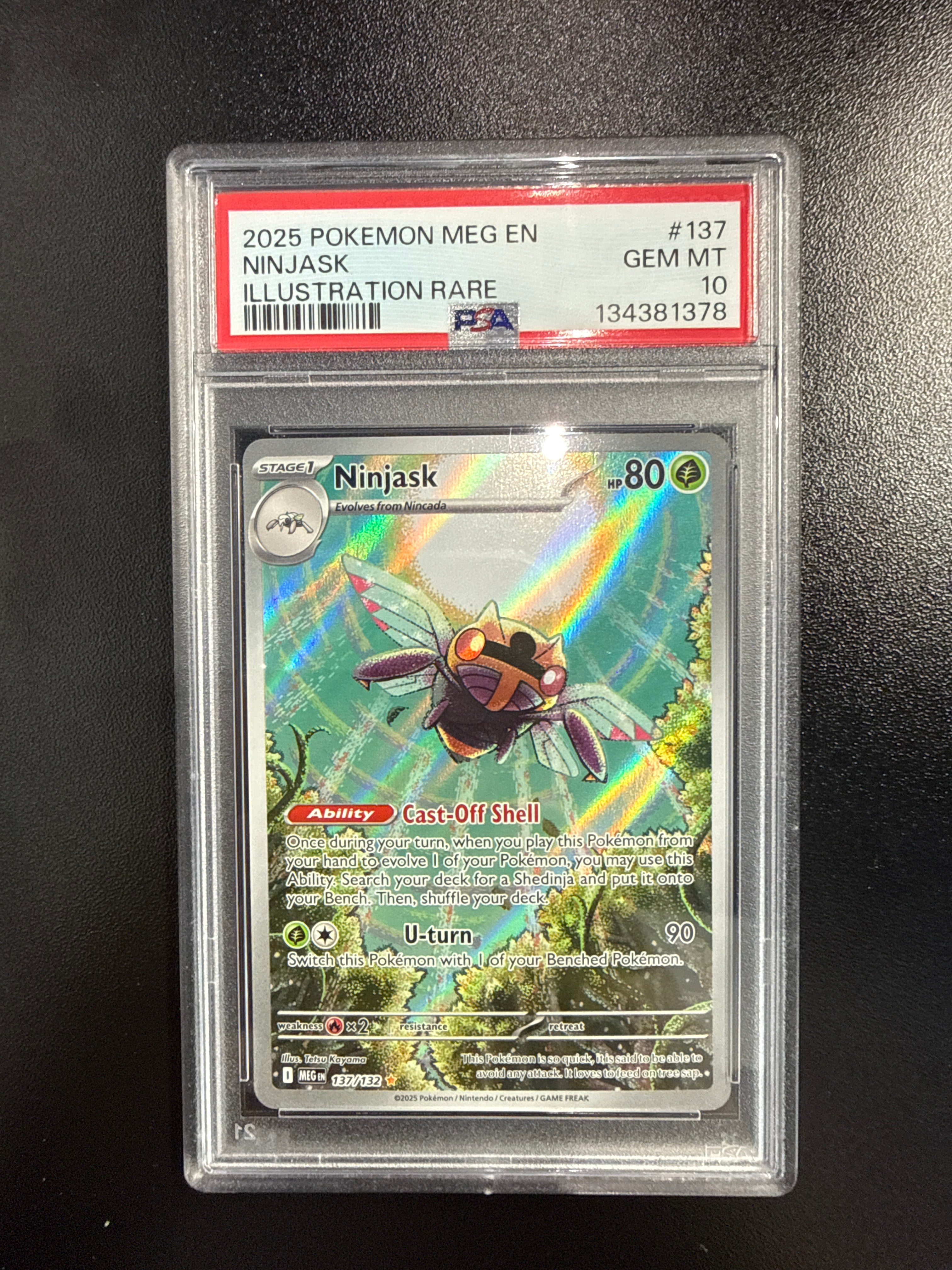 PSA 10 Ninjask	137