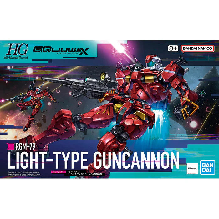 (C) Bandai Hobby HG 1/144 Light-type Guncannon (2025)