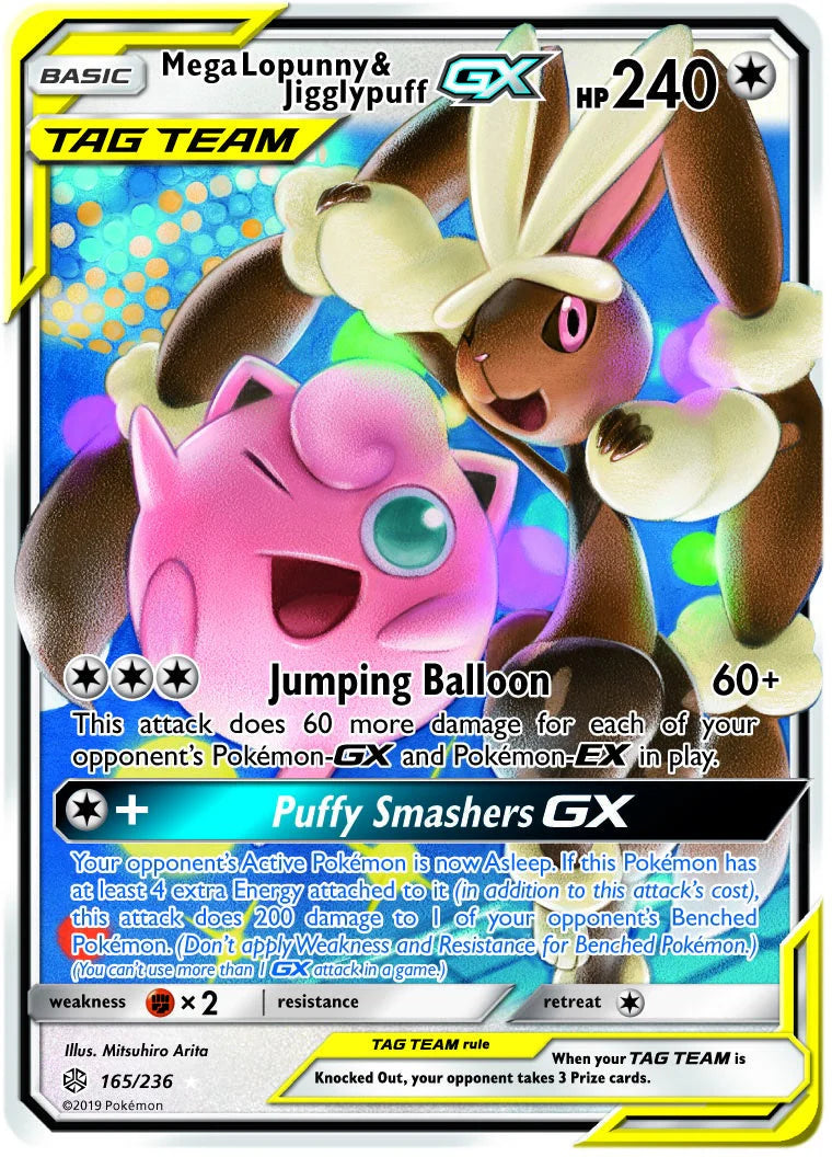 Mega Lopunny & Jigglypuff GX