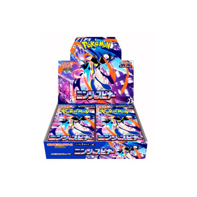 Booster Box Pokemon Japanese Ninja Spinner