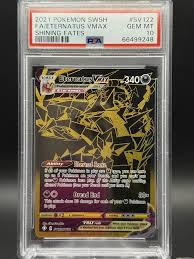 2021 POKEMON SWSH FA/ETERNATUS VMAX PSA 10