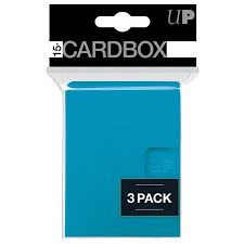 UP D-BOX PRO 15+ CARD BOX 3PK LIGHT BLUE (32)