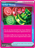 2024 POKEMON TWM EN UNFAIR STAMP