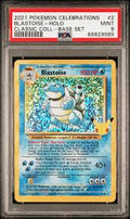 2021 POKEMON CELEBRATIONS BLASTOISE-HOLO CLASSIC COLL-BASE SET