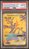 2021 P.M. SM BLACK STAR FA/PIKACHU & ZKRM. GX PR-P&Z GX PREMIUM COLL.