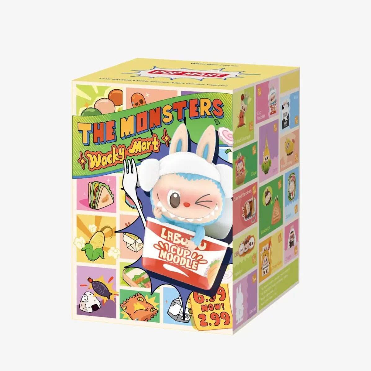 THE MONSTERS Labubu Figure Wacky Mart Mystery Box