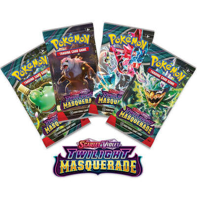 Pokemon Scarlett & Violet 6   Twilight Masquerade   Single Booster Pack