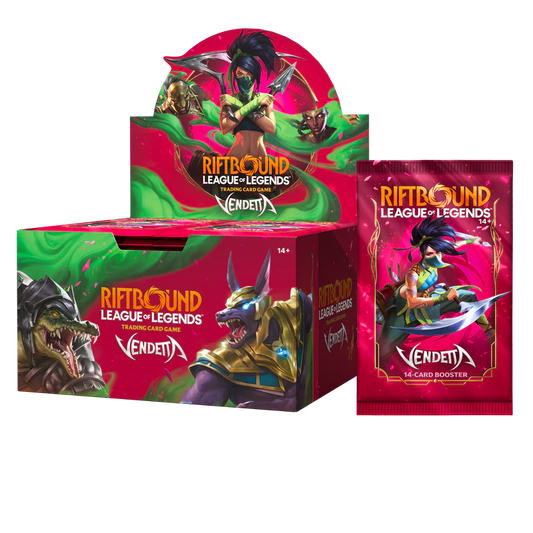 (Riftbound: League of Legends TCG: Vendetta: Booster Display Pre-Order)