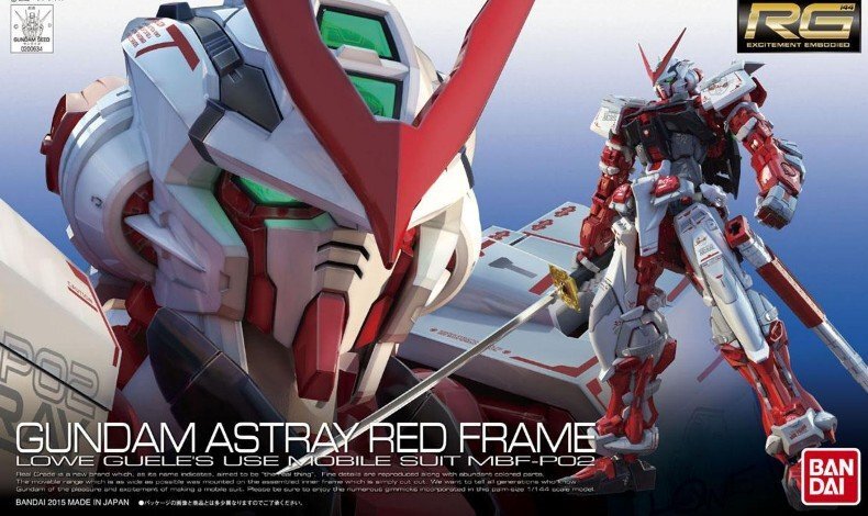 Bandai Hobby RG #19 MBF-P02 Gundam Astray Red Frame (2015) 1/144