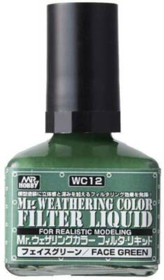 (C) Mr. Weathering Color - Filter Liquid Green