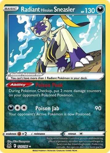 Radiant Hisuian Snealer 123/196