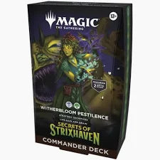MTG - Secrets of Strixhaven - Commander Deck - WITHERBLOOM PESTILENCE