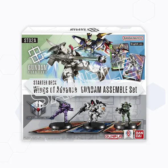 Gundam Card Game - Starter Deck Gundam Assemble - ST-02A - Wings of Advance